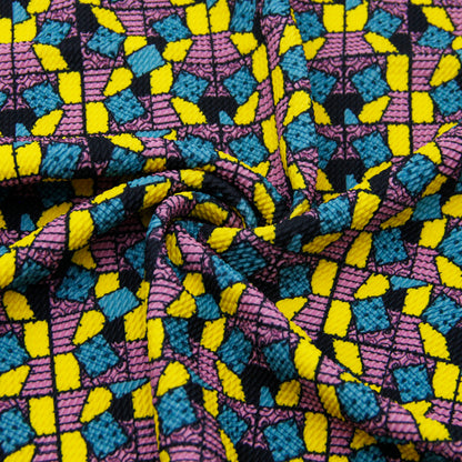 plaid grid patchwork quilt printed fabric