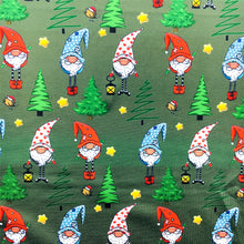 Load image into Gallery viewer, christmas star starfish christmas tree printed fabric
