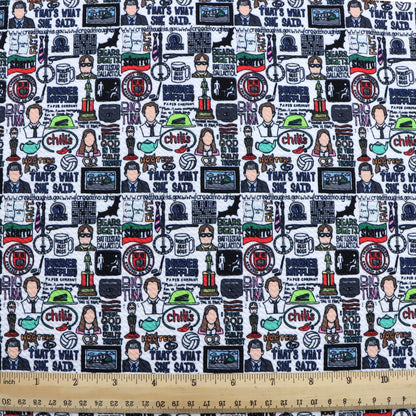 chili peppers printed fabric