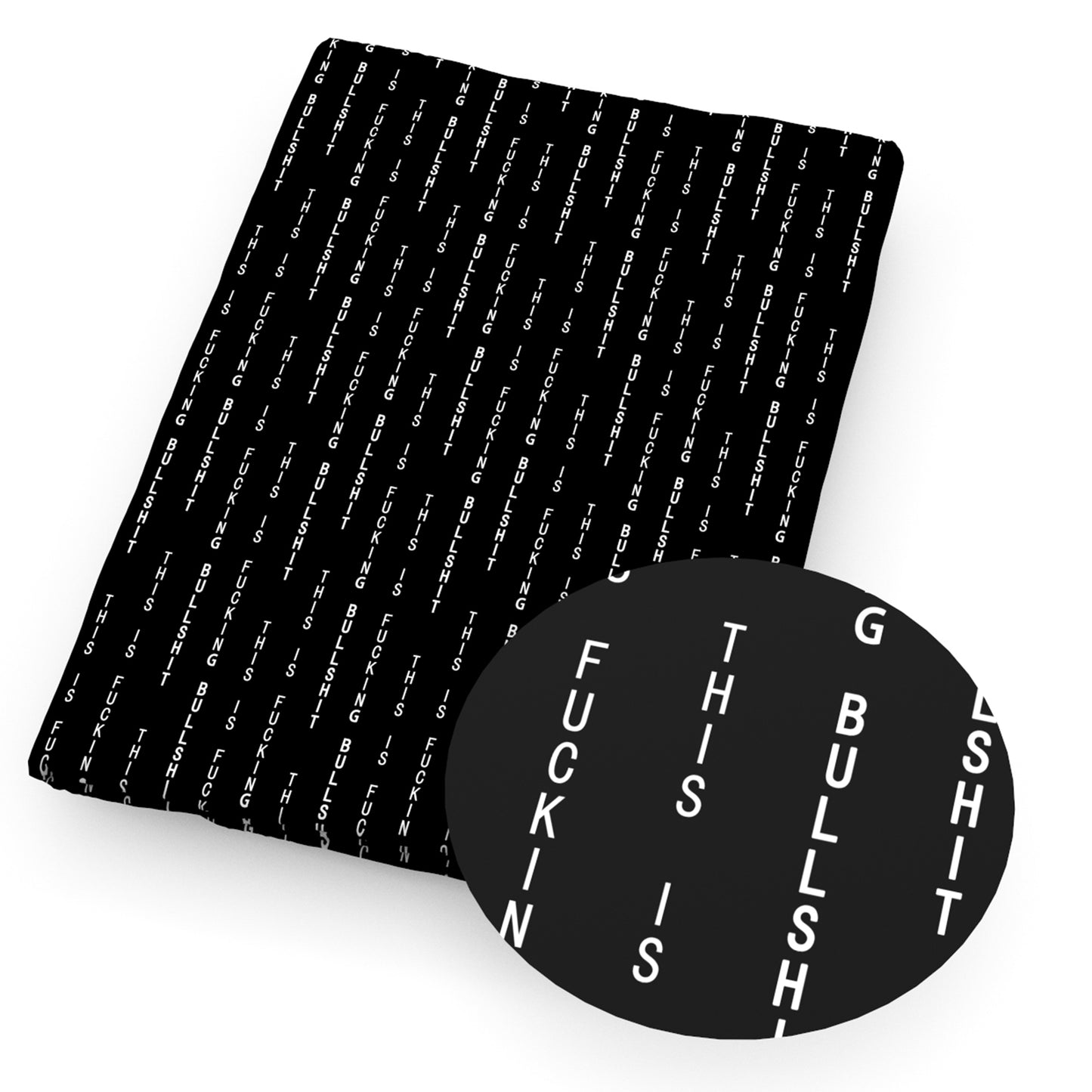 swear printed fabric