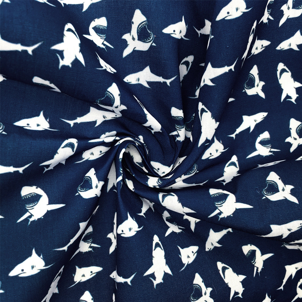 ocean series printed fabric