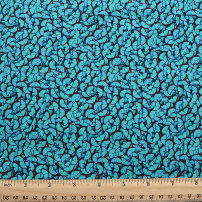 butterfly printed fabric