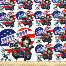 Load image into Gallery viewer, 4th of july fourth of july independence day dog puppy printed fabric
