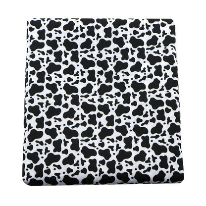 cow pattern printed fabric