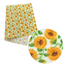 Load image into Gallery viewer, sunflower printed fabric
