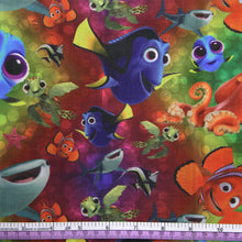 Load image into Gallery viewer, fish printed fabric
