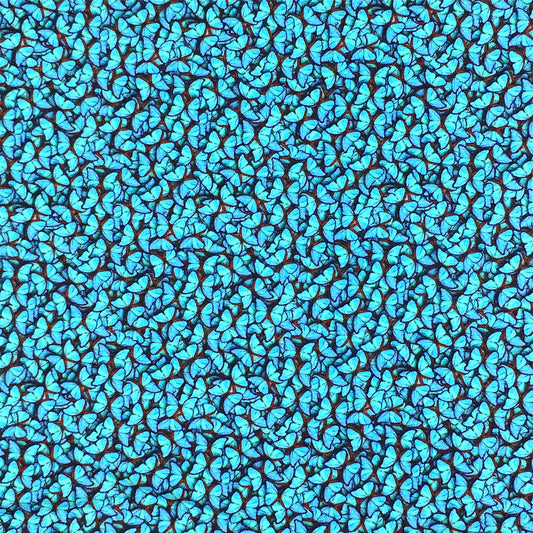 butterfly printed fabric