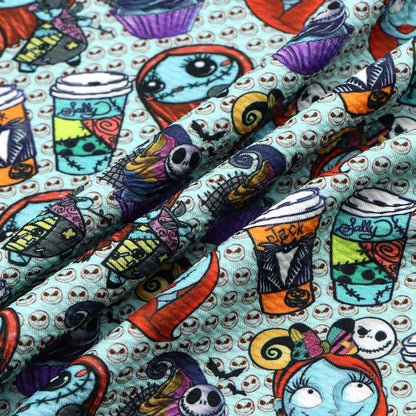 cake cupcake ice cream popsicle drinks printed fabric