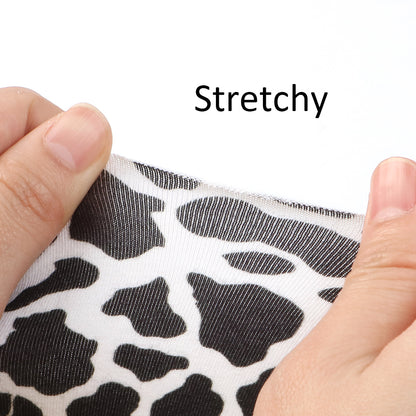 cow pattern printed fabric