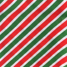 Load image into Gallery viewer, stripe christmas day printed fabric
