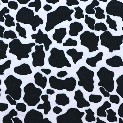 cow pattern printed fabric