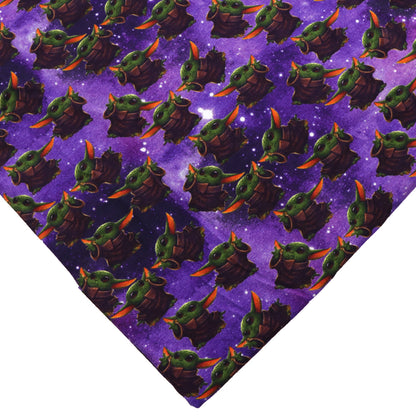 purple series printed fabric