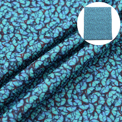 butterfly printed fabric