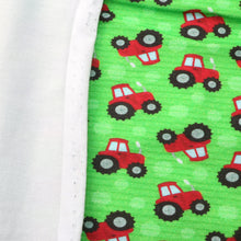 Load image into Gallery viewer, tractor printed fabric
