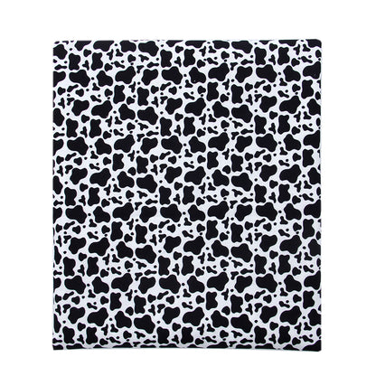 cow pattern printed fabric