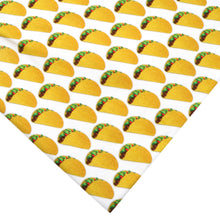 Load image into Gallery viewer, food go vegan taco printed fabric
