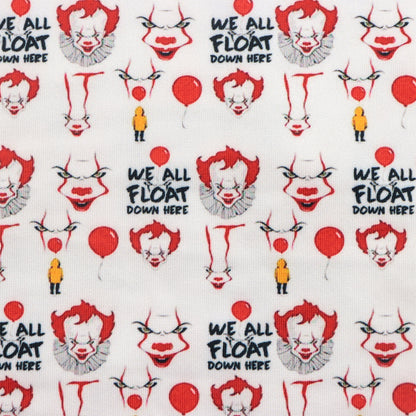 red series printed fabric