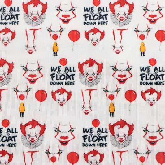 red series printed fabric