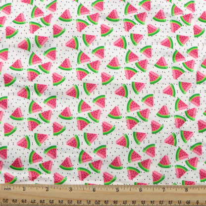 watermelon fruit printed fabric