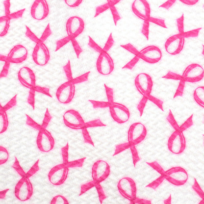 breast cancer printed fabric