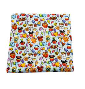 food printed fabric