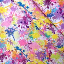 Load image into Gallery viewer, paint splatter printed fabric
