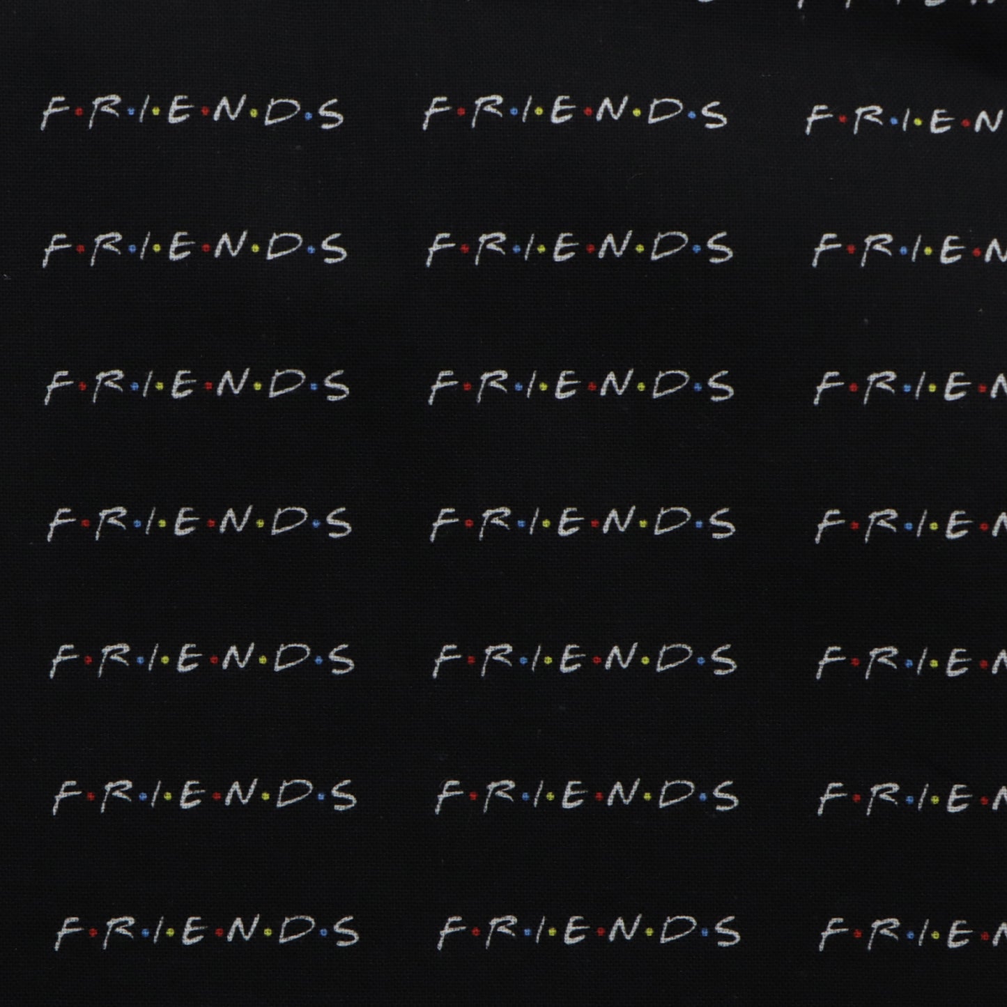 black series printed fabric