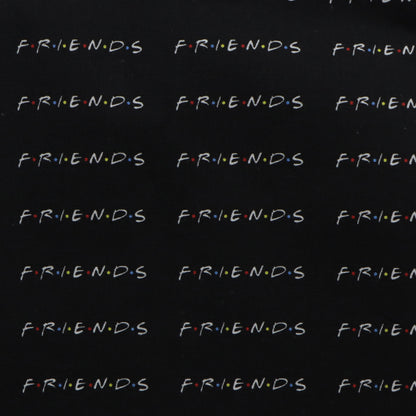 black series printed fabric