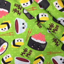 Load image into Gallery viewer, Sushi Theme Printed Fabric
