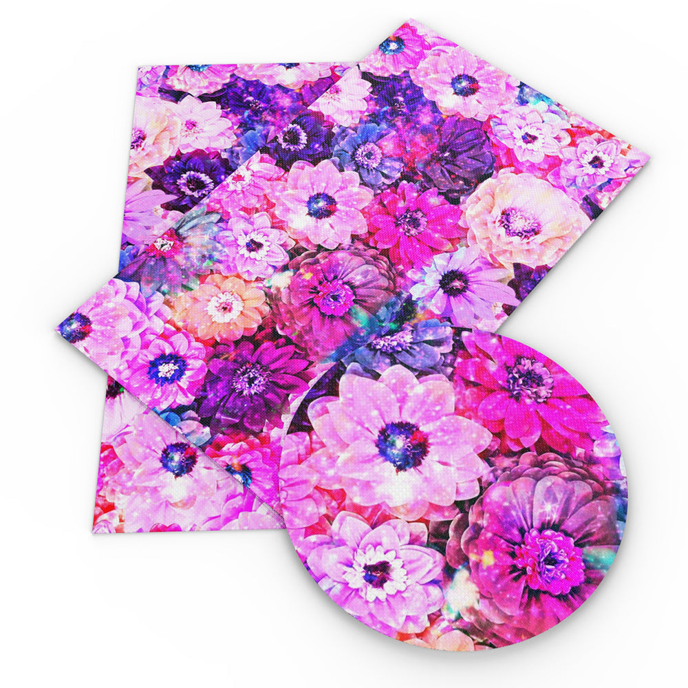 flower floral purple series plant printed fabric