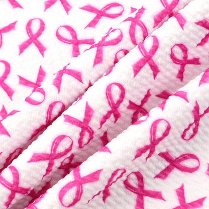 breast cancer printed fabric