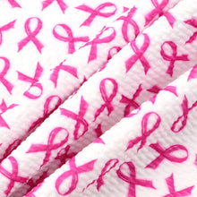 Load image into Gallery viewer, breast cancer printed fabric
