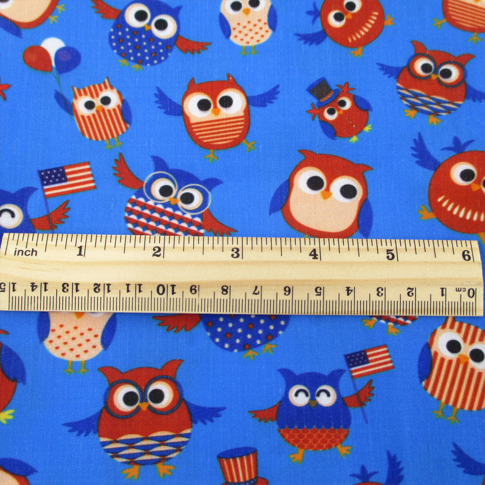 Independence Day (4 of july) Theme Printed Fabric