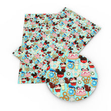 Load image into Gallery viewer, cake cupcake ice cream popsicle donuts food printed fabric
