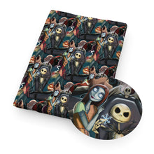 Load image into Gallery viewer, halloween pumpkin printed fabric
