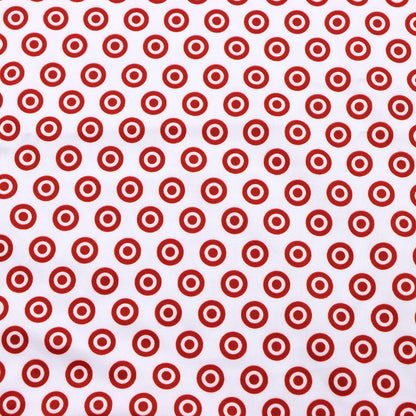 dots spot printed fabric