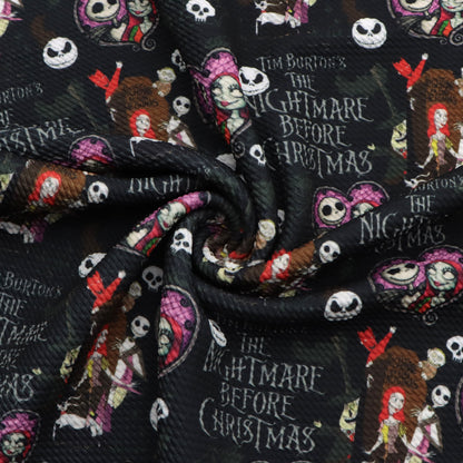 heart love printed fabric