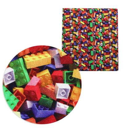 geometric patterns printed fabric