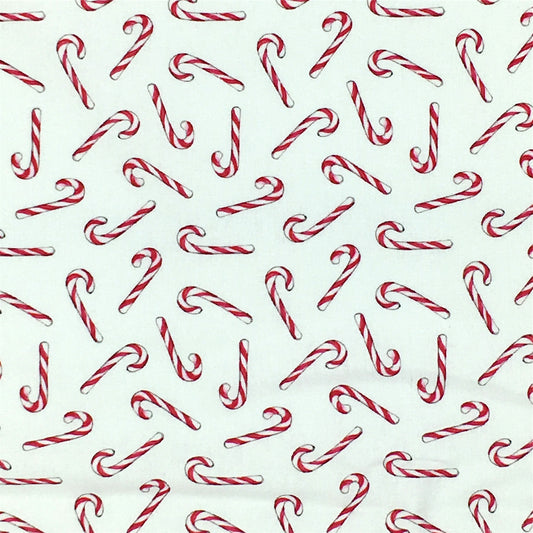 christmas day crutch printed fabric