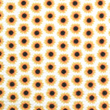 Load image into Gallery viewer, flower floral sunflower printed fabric
