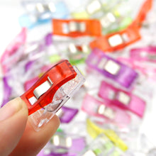 Load image into Gallery viewer, 50Pcs Multipurpose Sewing Clips Colorful Binding Clips
