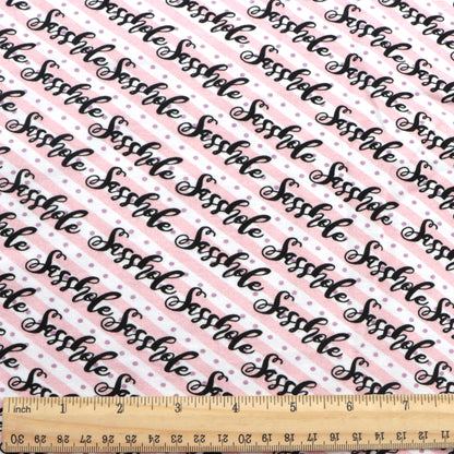stripe dots spot pink series printed fabric