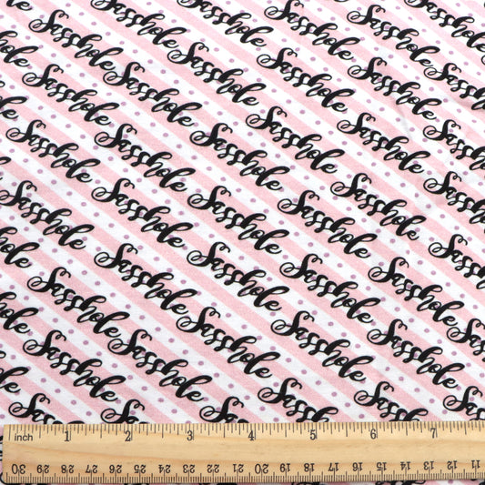 stripe dots spot pink series printed fabric