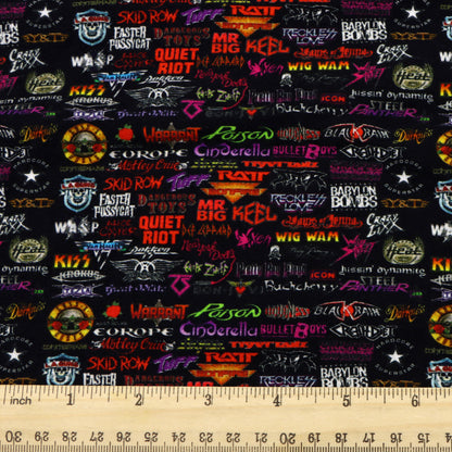 gun flower floral printed fabric