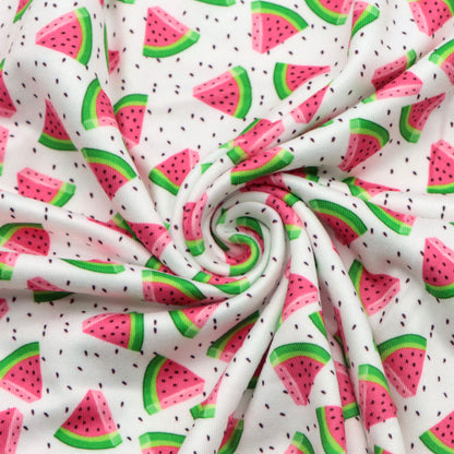 watermelon fruit printed fabric