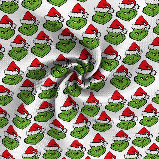 christmas hat santa hat printed fabric