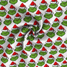 Load image into Gallery viewer, christmas hat santa hat printed fabric
