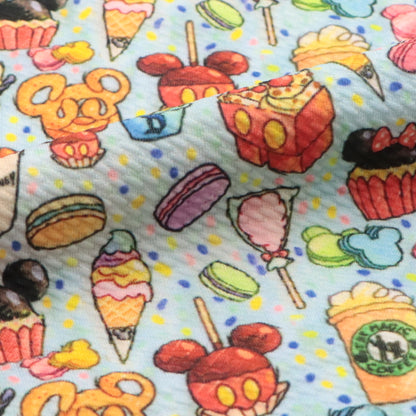 food printed fabric