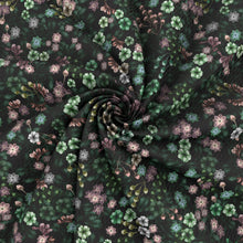Load image into Gallery viewer, flower floral green series printed fabric
