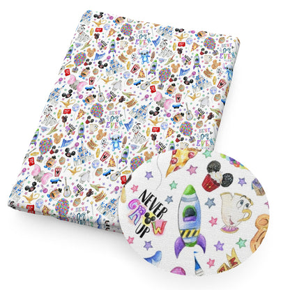 popcorn cap hat star starfish printed fabric